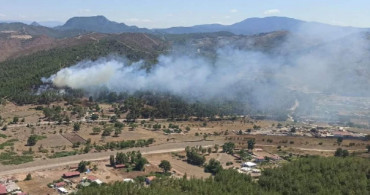 Marmaris’te orman yangını: İki ayrı noktada müdahale sürüyor