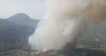 Marmaris'te Orman Yangını