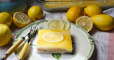 Mayhoş Bir Lezzet: Limonlu Bisküvili Pasta Tarifi!