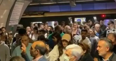 Mecidiyeköy metroda korkutan olay: Bir anda raylara düştü!