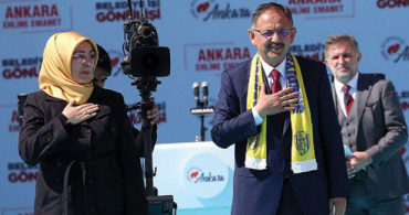 Mehhmet Özhaseki Ankara Mitinginde 5000 Projeyle Alnının Açık, Yüzünün ''AK'' Olduğunu söyledi
