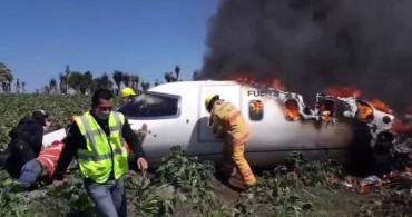 Meksika’da Düşen Uçakta 6 Kişi Hayatını Kaybetti