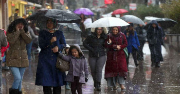 Meteoroloji saat vererek açıkladı: Ankara dahil 14 ile uyarı