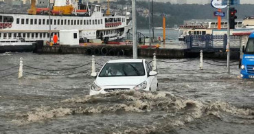 Meteoroloji'den İstanbul'a Sel Uyarısı