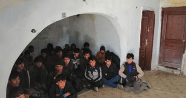 Metruk Binada 36 Kaçak Göçmen Yakalandı