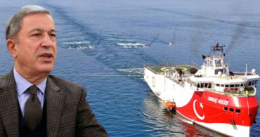 Milli Savunma Bakanı Hulusi Akar'dan Doğu Akdeniz Mesajı