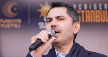 Murat Kurum'dan CHP yönetimine gönderme: Hep algı siyaseti yapılmış