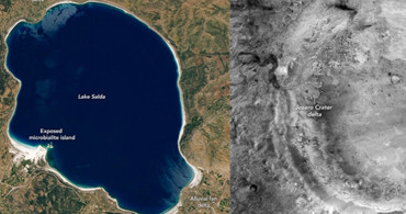 NASA Bir Kez Daha Salda Gölü'nü Görüntüledi!