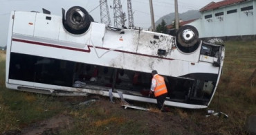 Nevşehir'de Turistleri Taşıyan Otobüs Kaza Yaptı! Çok Sayıda Yaralı Var