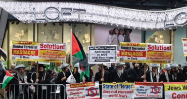 New York'ta Filistinlilere Destek Gösterisi