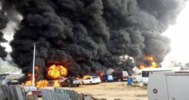 Nijerya'da Felaket: Patlayan Tanker 30 Evi Yaktı!