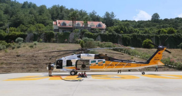 Ormanlara 'Nefes' aldıracak: Yerli helikopter göreve başladı