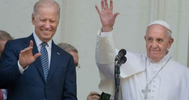 Papa Franciscus'dan Joe Biden'a Tebrik Mesajı