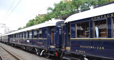 Paris’ten hareket eden tarihi Orient Express Türkiye'ye geldi