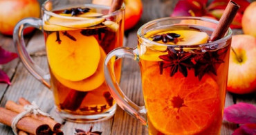 Portakal ve Tarçınlı Kış Çayı