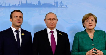 Putin'den Macron ve Merkel İle Görüşme