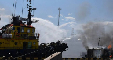 Rusya Ukrayna’yı İHA’larla vurdu: Odessa limanı ciddi zarar gördü