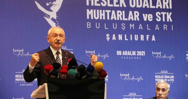 Şanlıurfa'da Temsilcilerle Bir Araya Gelen Kılıçdaroğlu'ndan Fındık Gafı!