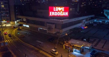 Saraybosna'dan "Love Erdoğan" Mesajı