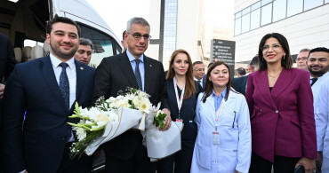 Sağlık Bakanı Memişoğlu'ndan Gaziantep Ziyareti