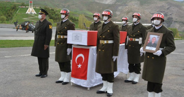 Şehit Piyade Uzman Çavuş Ahmet Asan İçin Tören Düzenlendi