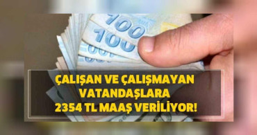 SGK’dan 18-75 yaş arası başvurana 1.084 – 1.298- 2.354 TL para yardımı!