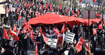 Şırnak'ta Gara Katliamına Tepki Yürüyüşü