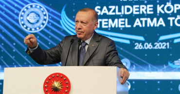 Son Dakika: Cumhurbaşkanı Erdoğan Kanal İstanbul'un İlk Temel Atma Açılışında Konuştu!