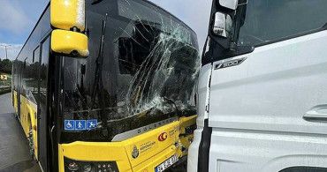 Sancaktepe'de korkunç kaza: İETT otobüsü ile Tır çarpıştı!