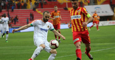 Spor Toto Süper Lig 30. Hafta: İstikbal Mobilya Kayserispor 1 -1 Aytemiz Alanyaspor (Maç Sonucu) 