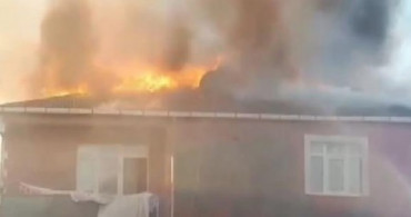 Sultanbeyli'de Korkutan Yangın