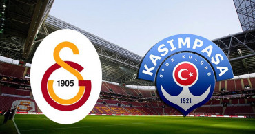 Süper Lig Galatasaray - Kasımpaşa Karşılaşması