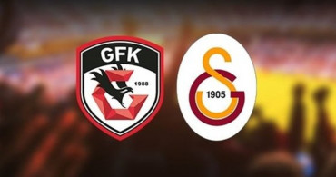 Süper Lig Gaziantep - Galatasaray Karşılaşması