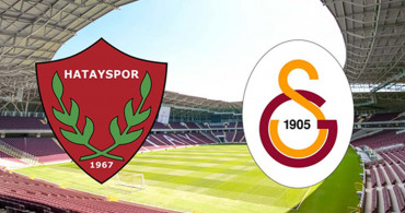 Süper Lig Hatayspor-Galatasaray Karşılaşması