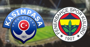 Süper Lig Kasımpaşa - Fenerbahçe Karşılaşması