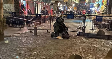 Şüpheli çanta Beyoğlu’nda paniğe neden oldu: Olay yerine bomba imha ekipleri sevk edildi