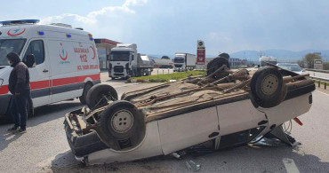 Susurluk'ta Trafik Kazası: 1 Yaralı