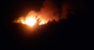Tarihi Gelibolu Yarımadası'nda Korkutan Yangın 