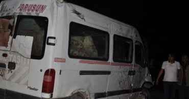 Tarım İşçilerini Taşıyan Minibüs Kaza Yaptı: 1 Ölü, 5 Yaralı