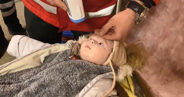 T.C Sağlık Bakanlığı Ulusal Medikal Kurtarma ekipleri Kiev’den gelen 7 aylık Asia bebeği tedavi etti