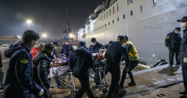 TCG Sancaktar gemisi Hatay’a ulaştı: Sahra Hastanesi olarak kullanılacak