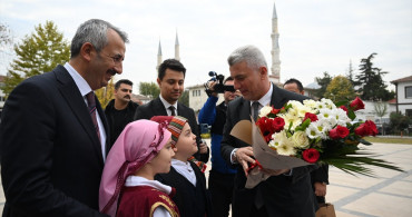 Ticaret Bakanı Ömer Bolat Edirne'de