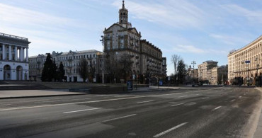 Ukrayna'nın başkenti Kiev'de sokağa çıkma yasağı ilan edildi: 35 saat sürecek!