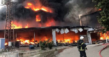 Tokat'ta AVM'de Yangın Çıktı