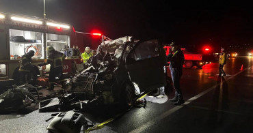 Tokat’ta korkunç kaza: Otomobil hurdaya döndü! Sağ çıkan olmadı