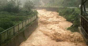Trabzon'da Sel Felaketi! Mahsur Kalan 24 Kişi Kurtarıldı