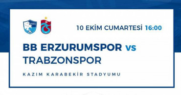 Trabzonspor, Erzurumspor ile hazırlık maçı yapacak