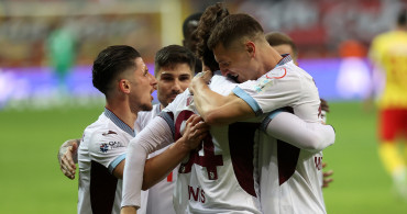 Trabzonspor üçüncülüğü korudu: Kayserispor'u mağlup etti