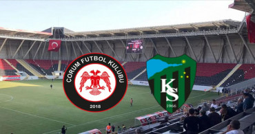 Trendyol 1. Lig play-off turunda ikinci maç: Çorum FK Kocaelispor maçı ne zaman, saat kaçta ve hangi kanalda?