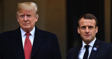 Trump ve Macron'dan Covid-19 Diplomasisi